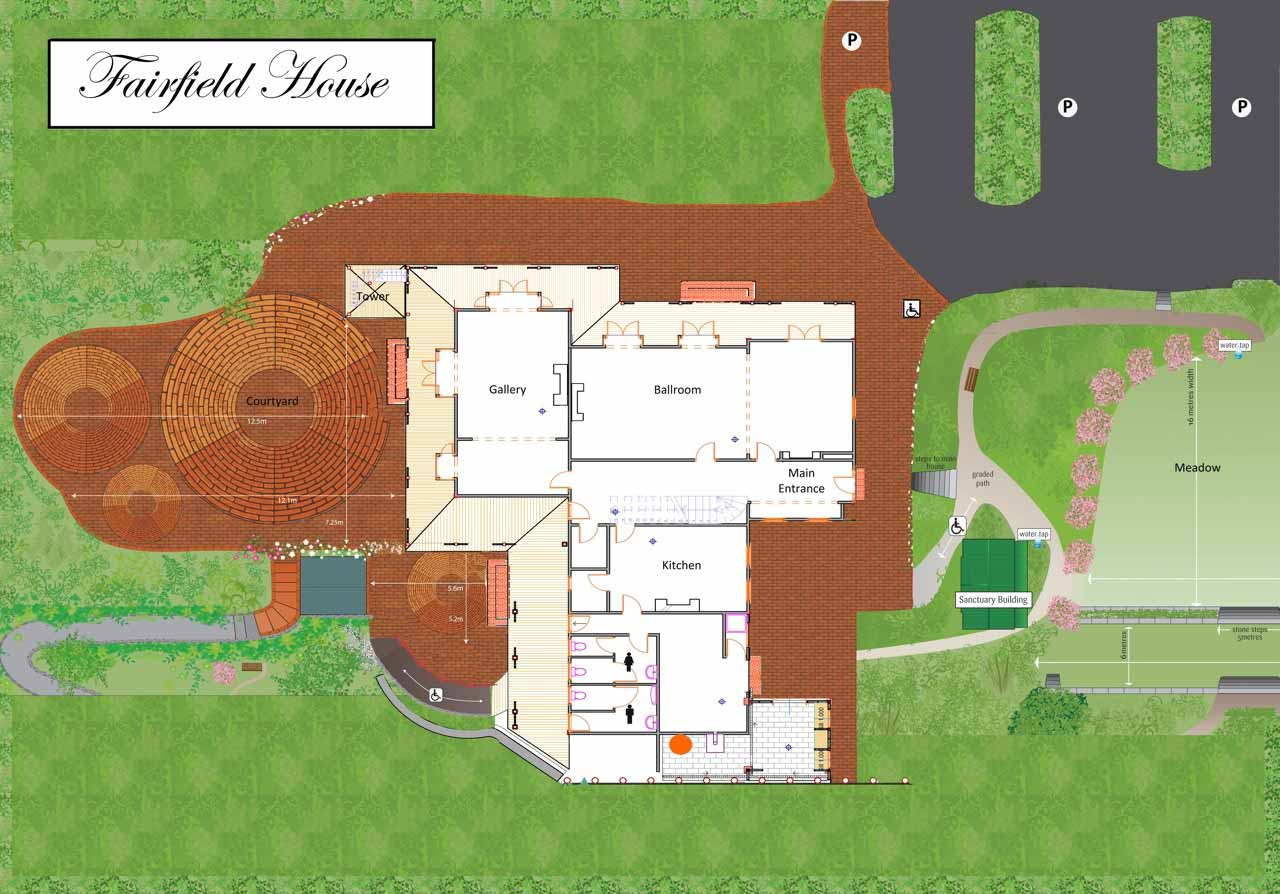 Fairfield Nelson venue site plan