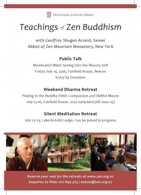 Zen Buddhist Weekend, Nelson